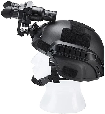 1X 4X 장거리 헬멧은 야간투시경 카메라를 탑재했습니다