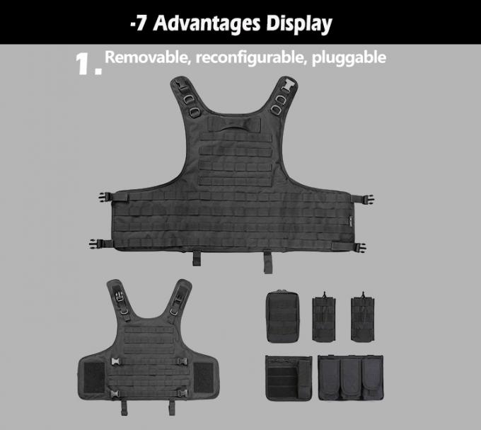 경비원용 전술 외관 보호 베스트 전술 베스트 전술 장비 1