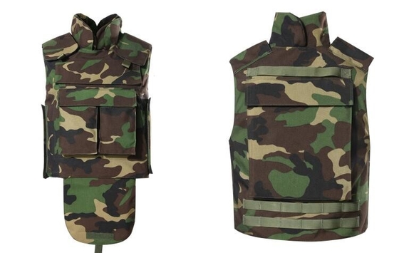 전술적인 케블라 전방위 보호 방탄복 조끼 경량