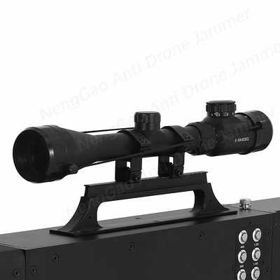 범위 안티 드론 저머 8밴드 200W Uav 와이파이 저머 드론 사용
