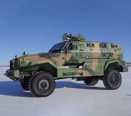 830KG 전체 무게 장갑 안전 차량 전용 4륜 구동 기술