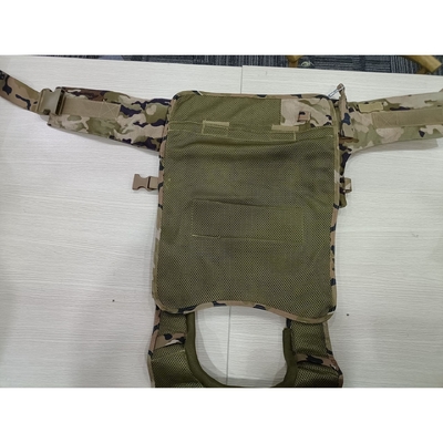 제거 가능한 어깨띠 모레 시스템 및 조정 가능한 허리띠와 함께 전투 전술 자레