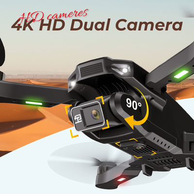 H16 미니 RC 드론 HD 카메라 와이파이 Fpv 브러시리스 접이식 쿼드콥터 전문 드론 장난감 어린이용 14Y+