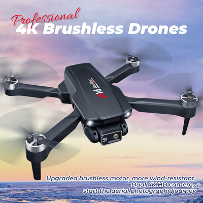 H16 미니 RC 드론 HD 카메라 와이파이 Fpv 브러시리스 접이식 쿼드콥터 전문 드론 장난감 어린이용 14Y+